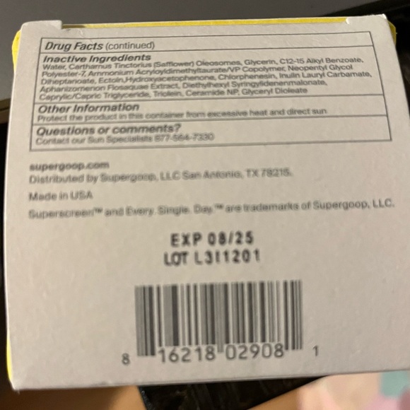 Brand new: Supergoop! Superscreen Hydrating Daily Cream SPF 40 - Picture 2 of 2